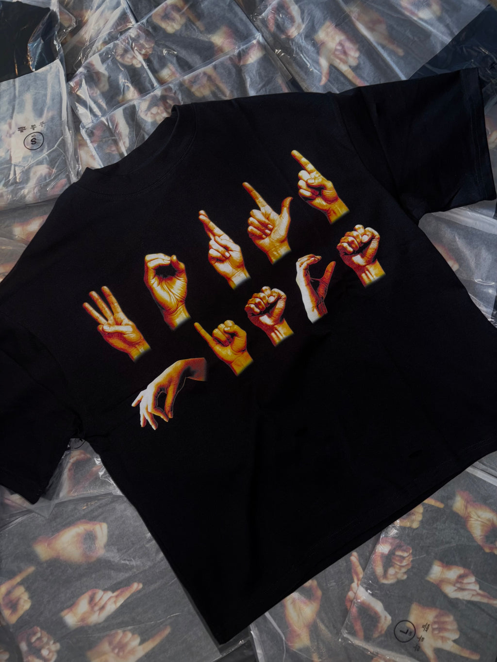 "Piece Language" T-shirt